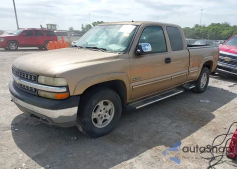 2001 Chevrolet Silverado K1500 из США, поврежденный, VIN 1GCEK19T51E178977